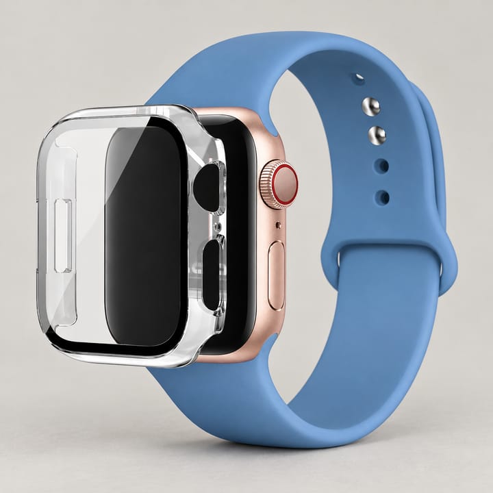 The Silicone Sport Case Set, Denim blue