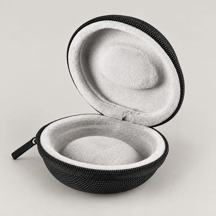 The Voyager Round Watch Case, Black