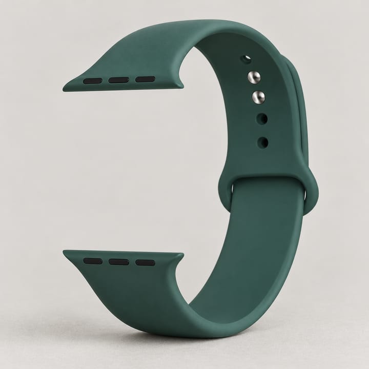 The Current Silicone Sport Band, Pine green