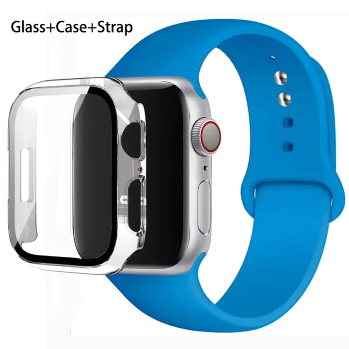 The Silicone Sport Case Set, Blue
