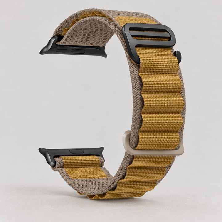 The Alpine Nylon Loop, Tan black