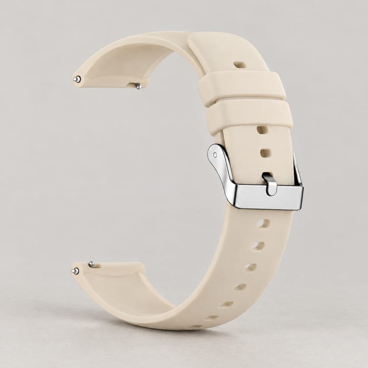 The Drift Silicone Rubber Watch Strap, Starlight