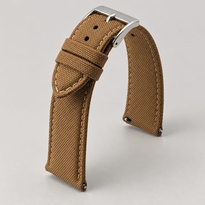 The Sailcloth Nato Strap, Brown