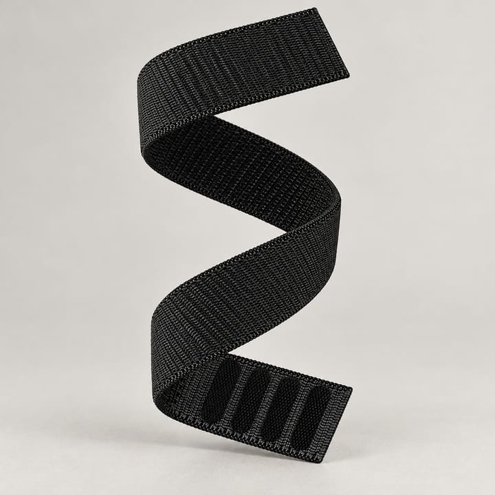 The Switchback woven nylon hook-and-loop band for Garmin in Black