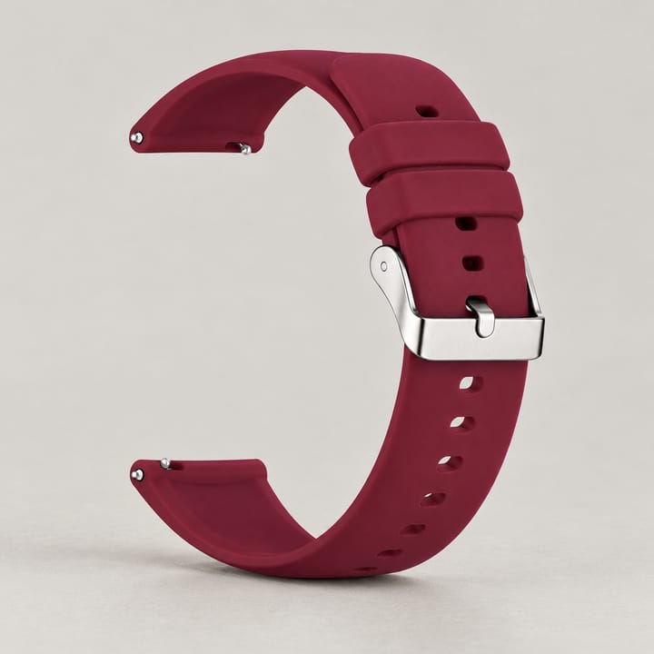 The Drift Silicone Rubber Watch Strap, Wine red