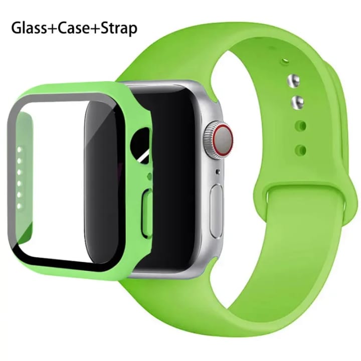 The Silicone Sport Case Set, Green