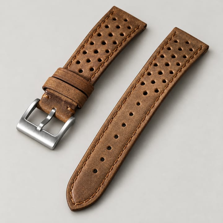The Perforated Calfskin, Brown