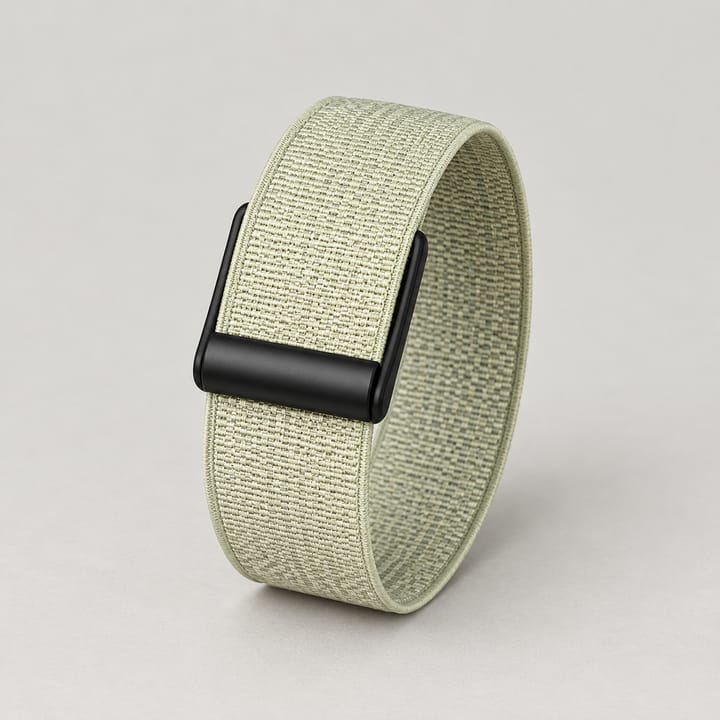 The Rep stretch nylon band worn on the wrist