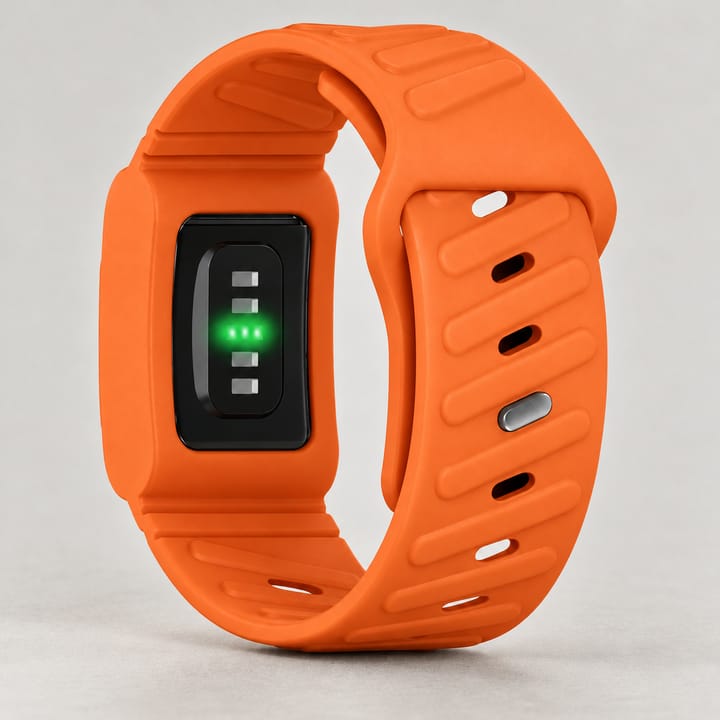 The Flex Loop Silicone Band, Orange