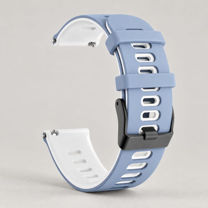 The Tempo in Blue/White, pale blue outside with white underneath