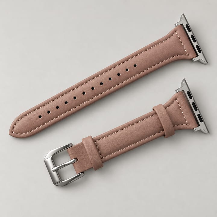 The Taper in Dusty Rose, both halves