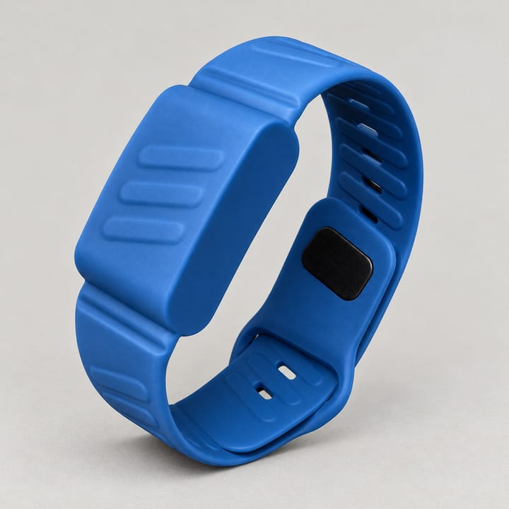 The Current Silicone Band for Whoop 4.0, Blue