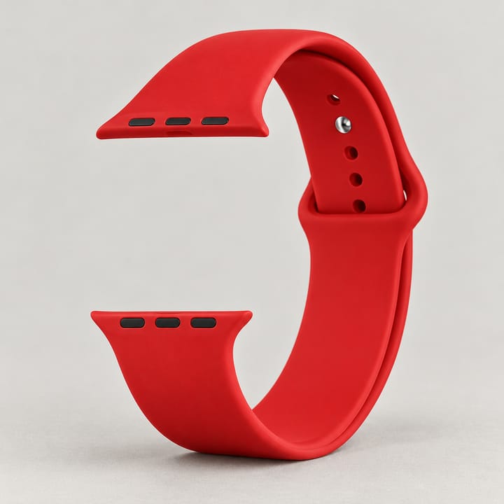 The Current Silicone Sport Band, Red