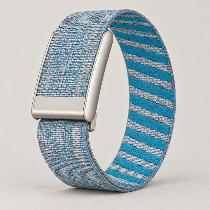 The Braided Nylon Whoop Band, Diamond blue