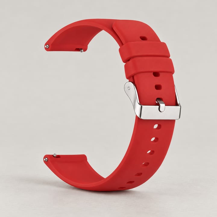 The Drift Silicone Rubber Watch Strap, Red