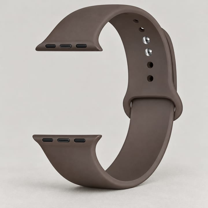 The Current Silicone Sport Band, Cocoa