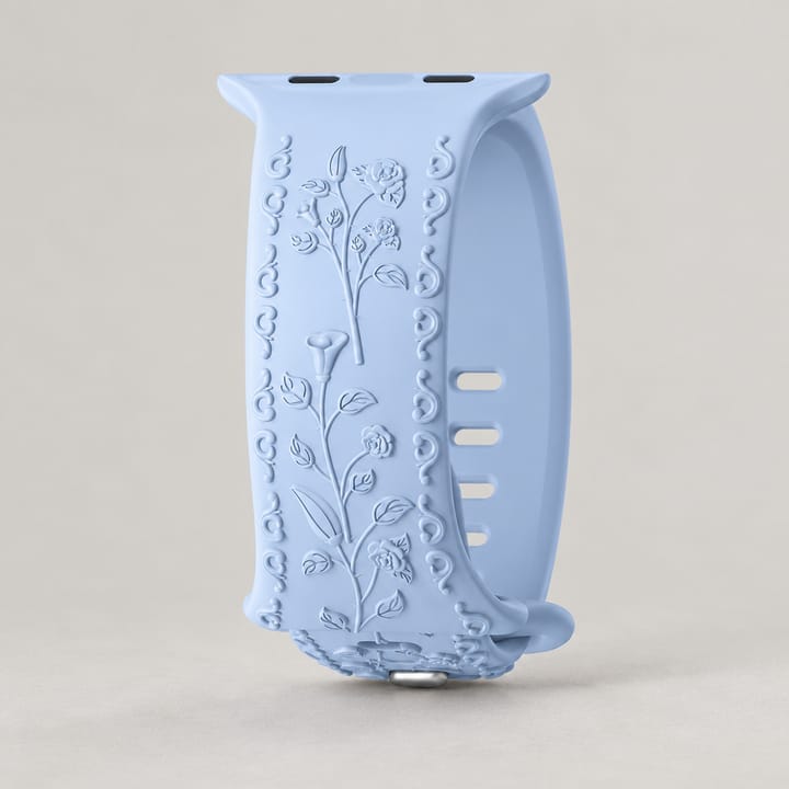 The Engraved Silicone Band, Lilac