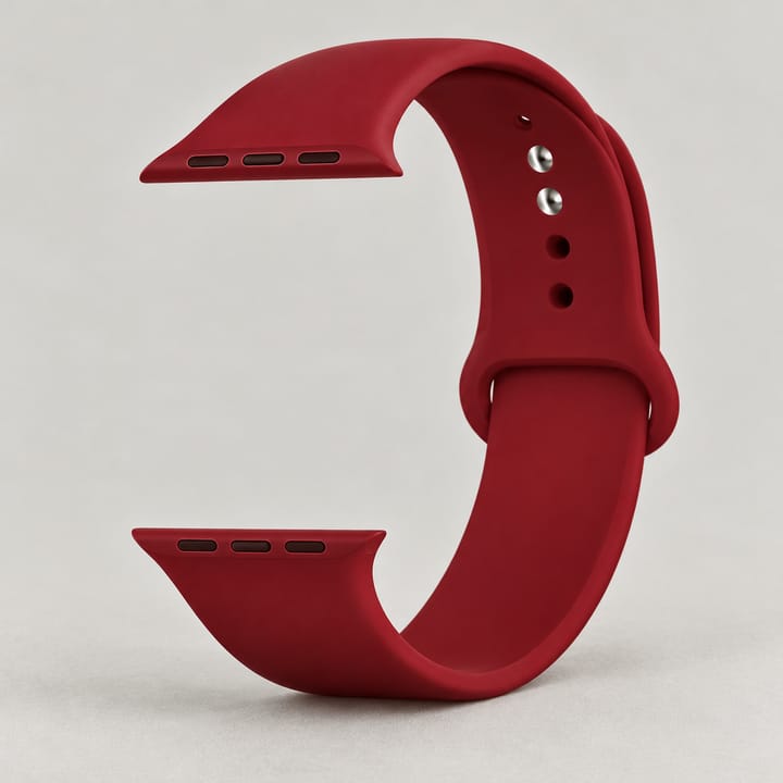 The Current Silicone Sport Band, New wine red