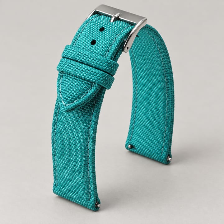 The Sailcloth Nato Strap, Teal blue