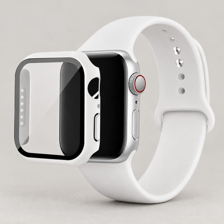 The Silicone Sport Case Set, White