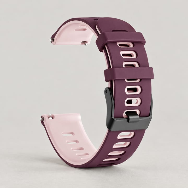 The Tempo in Plum/Pink, plum outside with pale pink underneath