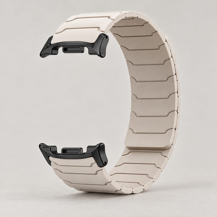 The Orbit in Starlight, a warm pale gray, with black connectors