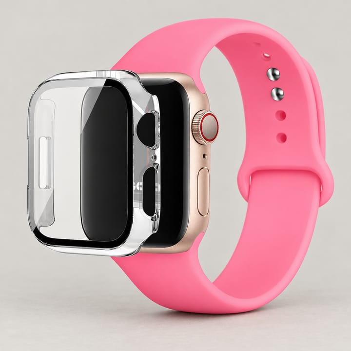 The Silicone Sport Case Set, Light pink