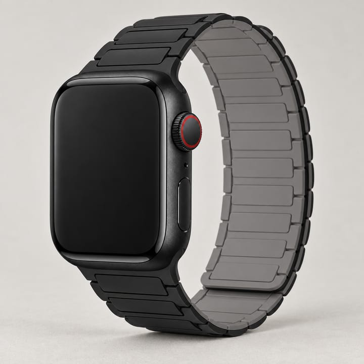 The Magnetic Silicone Band, Black and gray