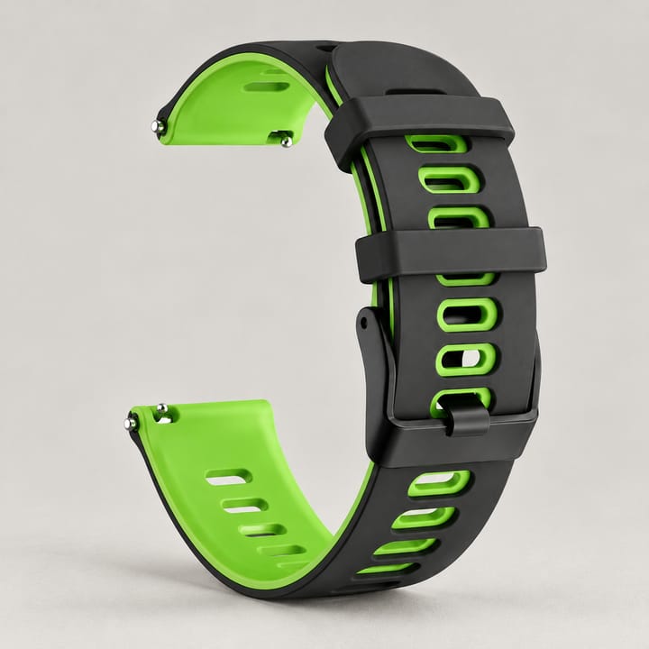 The Tempo in Black/Green, black outside with bright green underneath