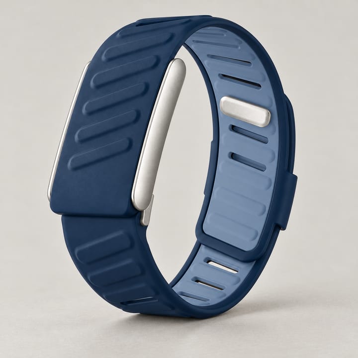 The Current Silicone Band for Whoop 5.0, Green and light green
