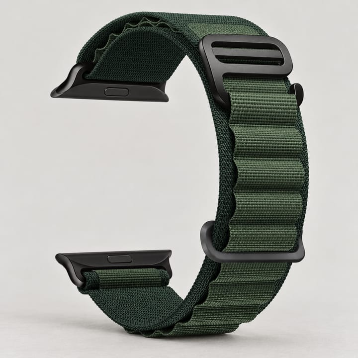 The Alpine Nylon Loop, Dark green black