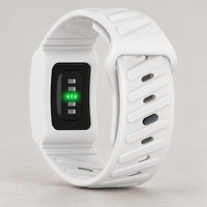 The Flex Loop Silicone Band, White