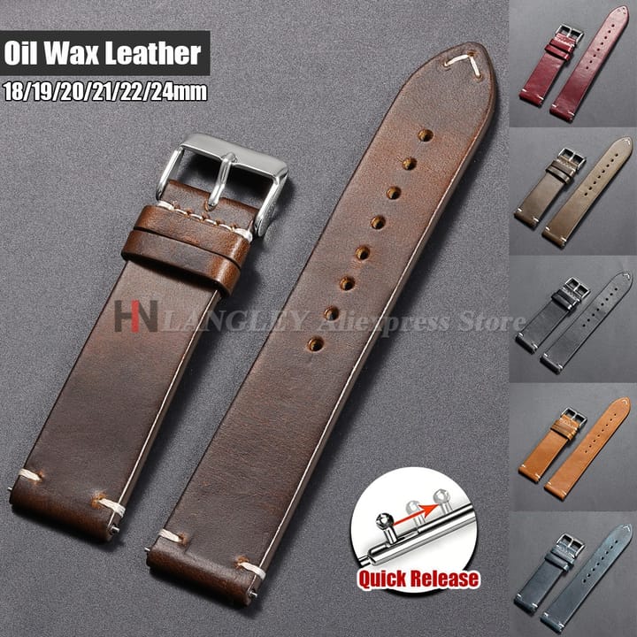 The Waxed Leather Band