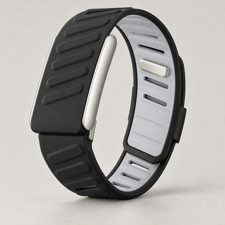 The Current Silicone Band for Whoop 5.0, Black