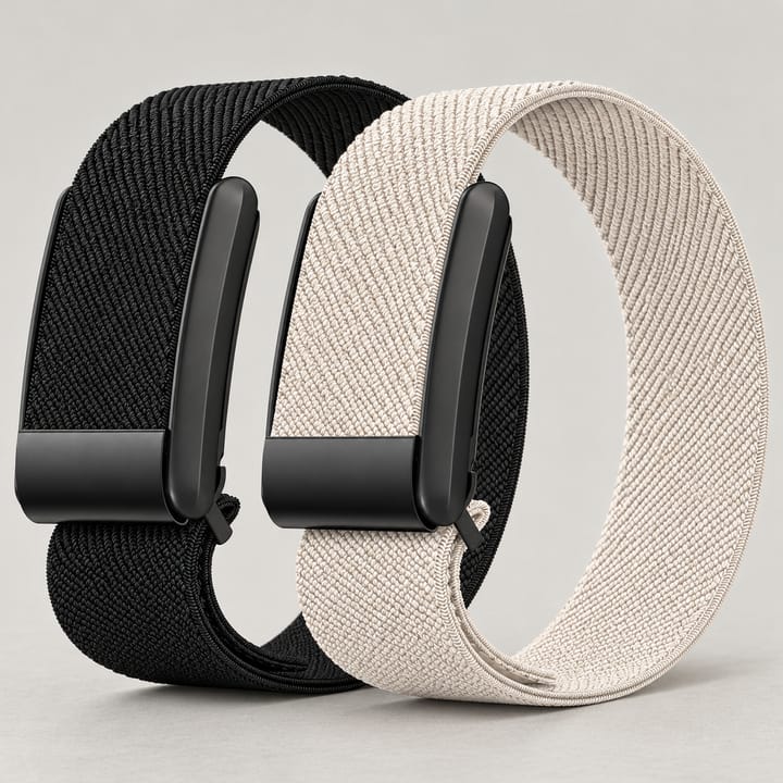 Two-band set: one black and one starlight band, each with its own metal frame