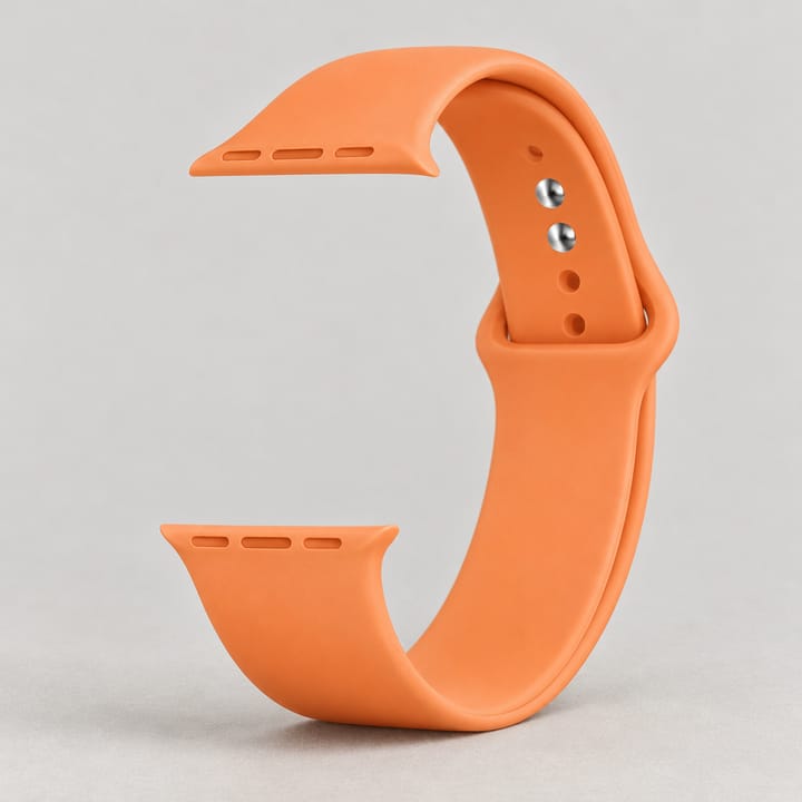 The Current Silicone Sport Band, Papaya