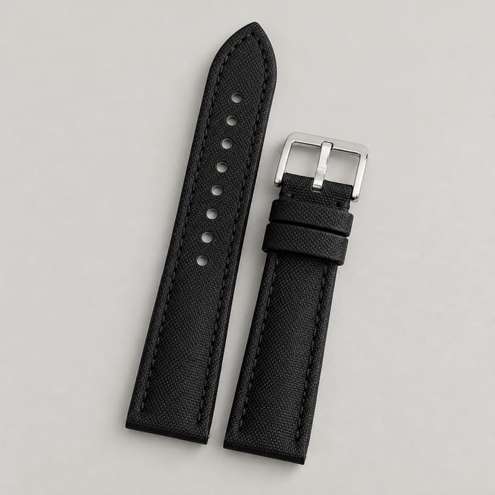 The Regatta in black with tonal stitching