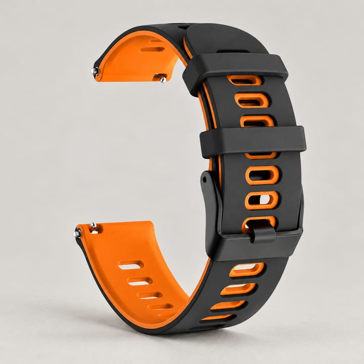 The Tempo in Black/Orange, with orange showing around each hole