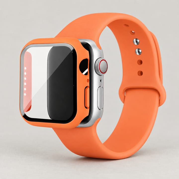 The Silicone Sport Case Set, Papaya