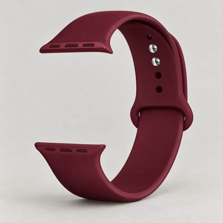 The Current Silicone Sport Band, Wine red