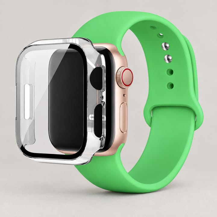 The Silicone Sport Case Set, Bright green