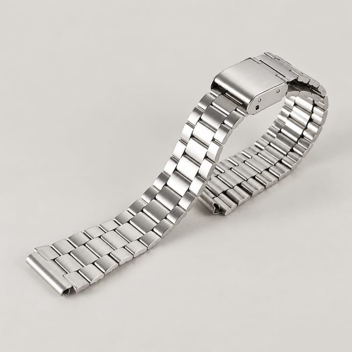 The Digital Steel Bracelet, Silver