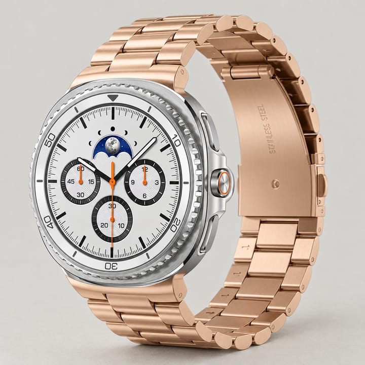 The Meridian in Rose Gold from end to end