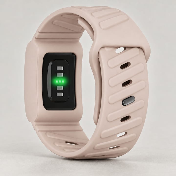 The Flex Loop Silicone Band, Sand pink