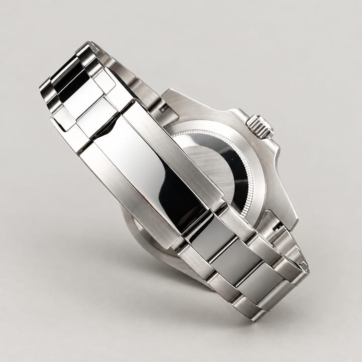 The Mariner fitted to a dive watch, seen from the case back