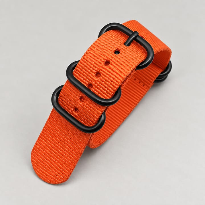 The Woven Nylon NATO Watch Strap, Orange