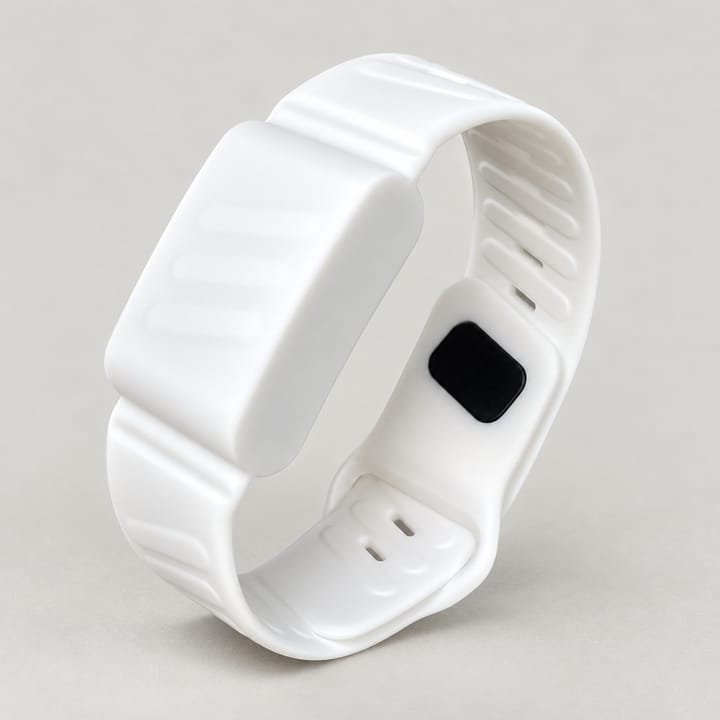 The Current Silicone Band for Whoop 4.0, White