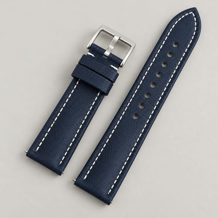 The Regatta in navy with white stitching