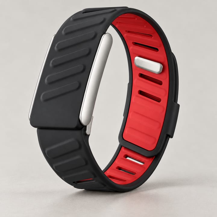 The Current Silicone Band for Whoop 5.0, Light gray