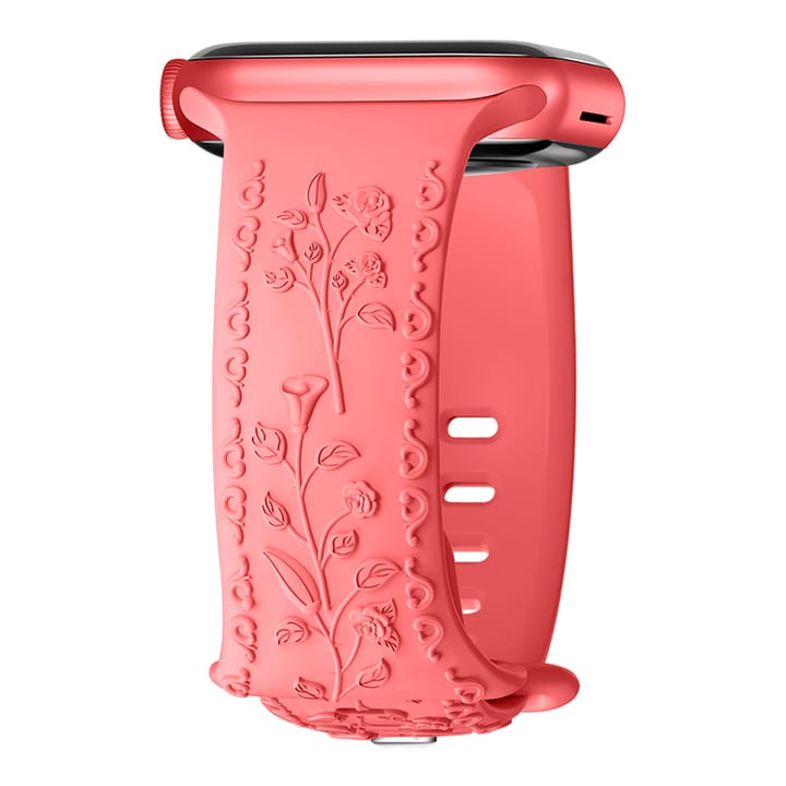 The Engraved Silicone Band, Guava